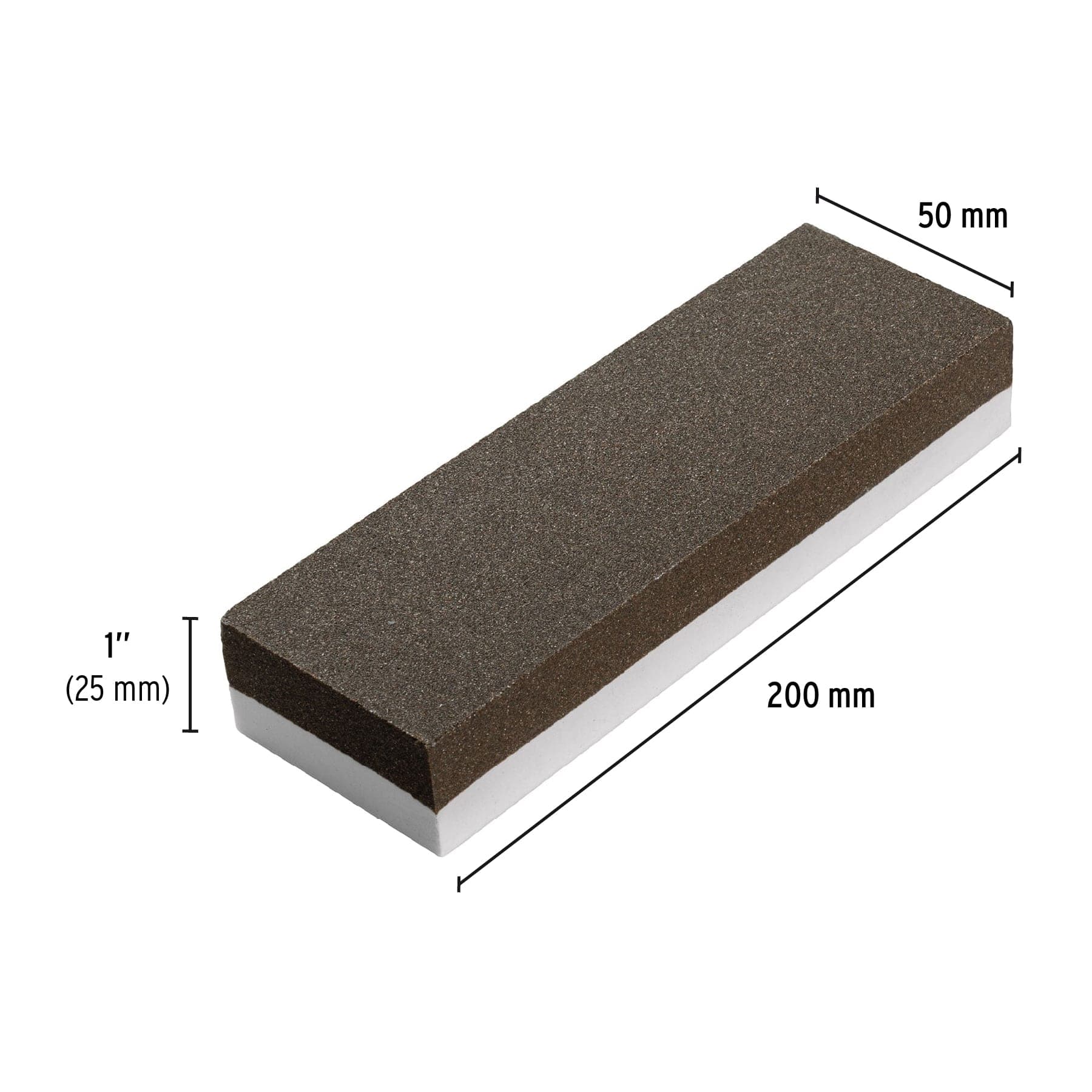 Piedra para asentar 150 mm, doble grano 150 y 240, Truper