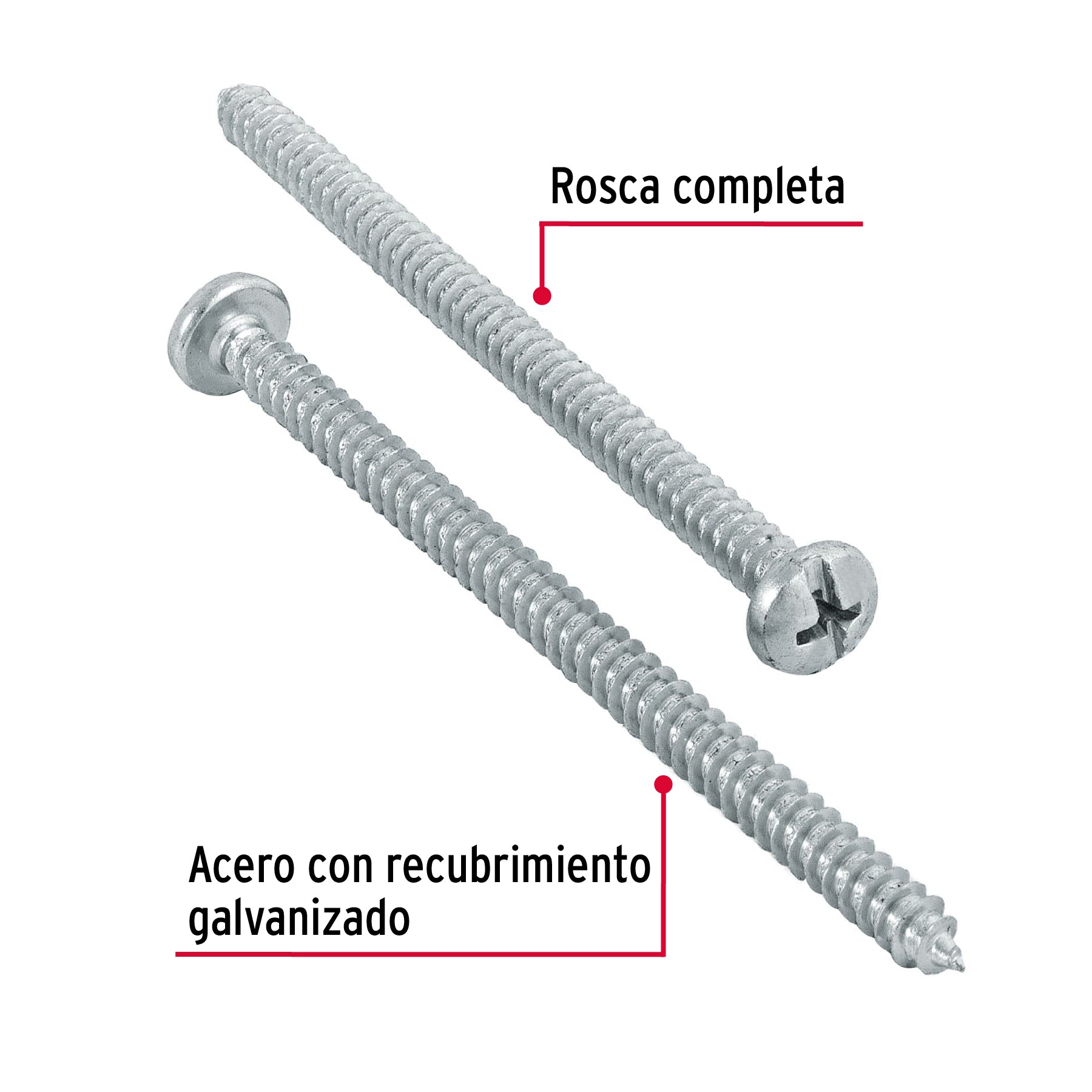 Bolsa con 150 pijas para lámina, #10 x 3", Fiero