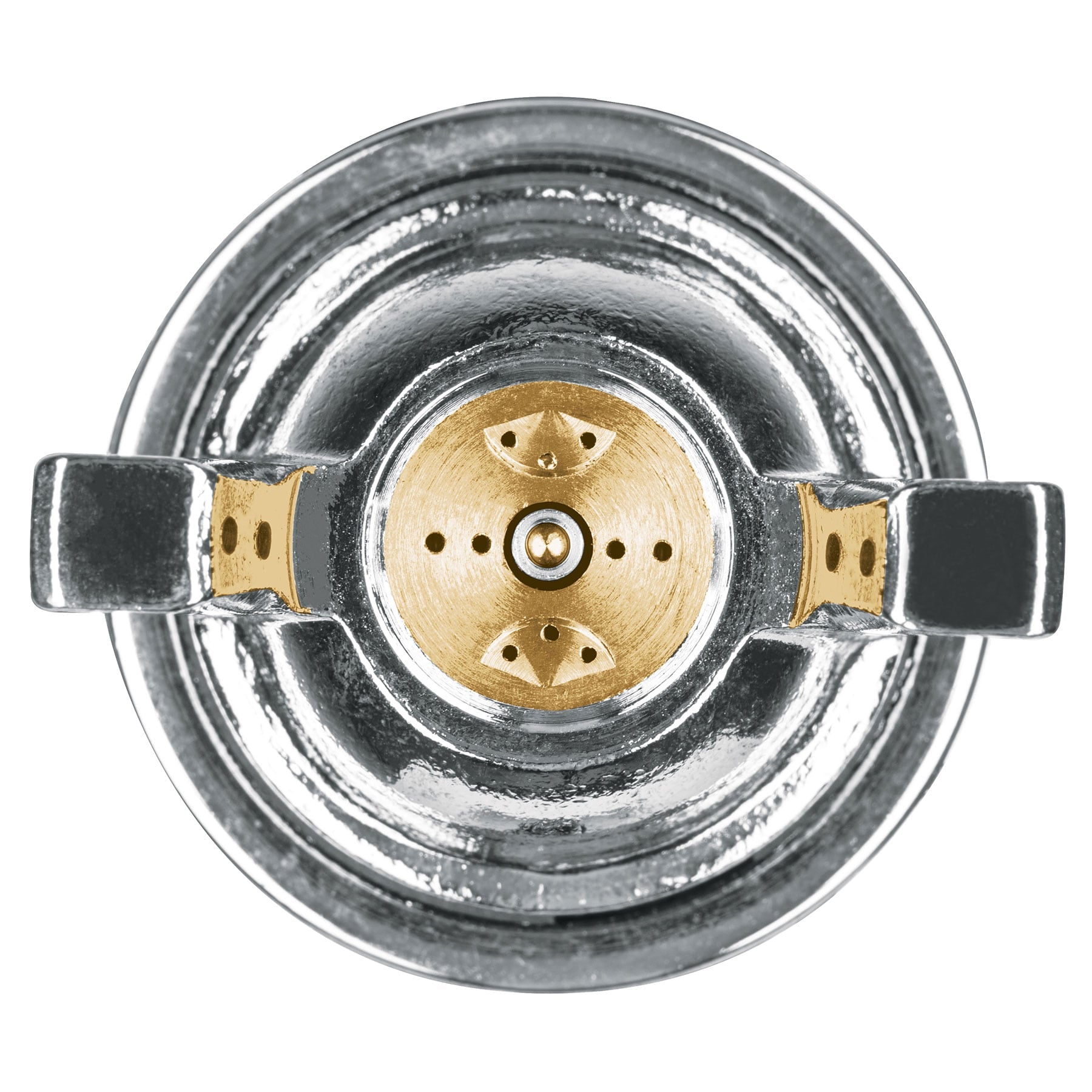 Pistola para pintar gravedad LVMP vaso plástico, 1.4 mm, Truper