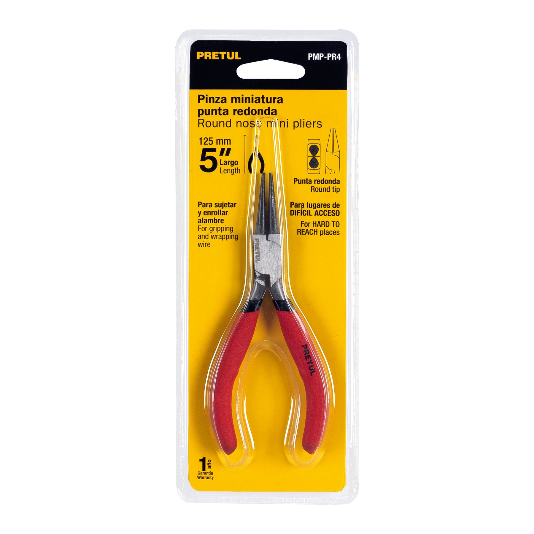 Mini pinza de punta redonda 5", Pretul