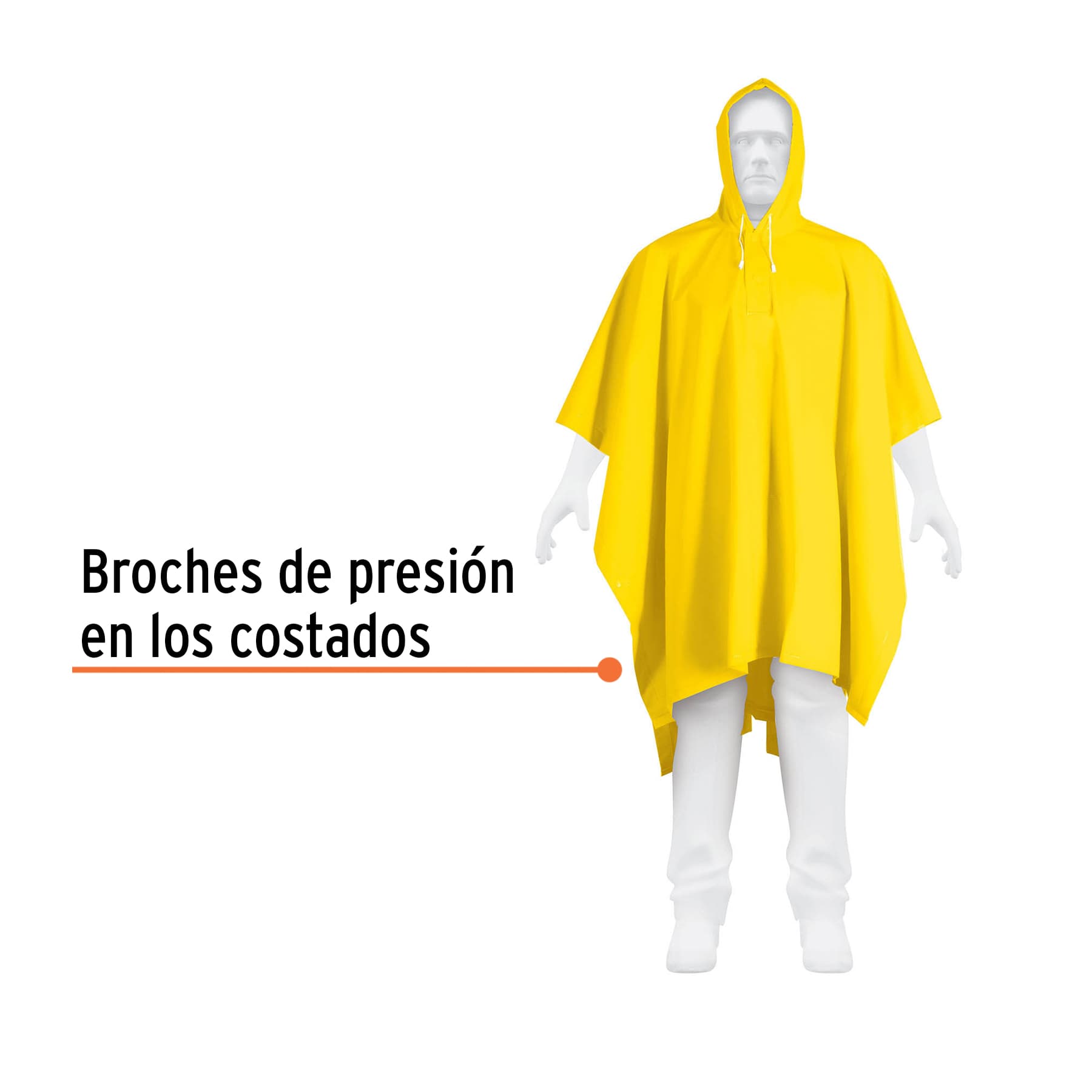 Poncho o capamanga doble capa, Truper Expert