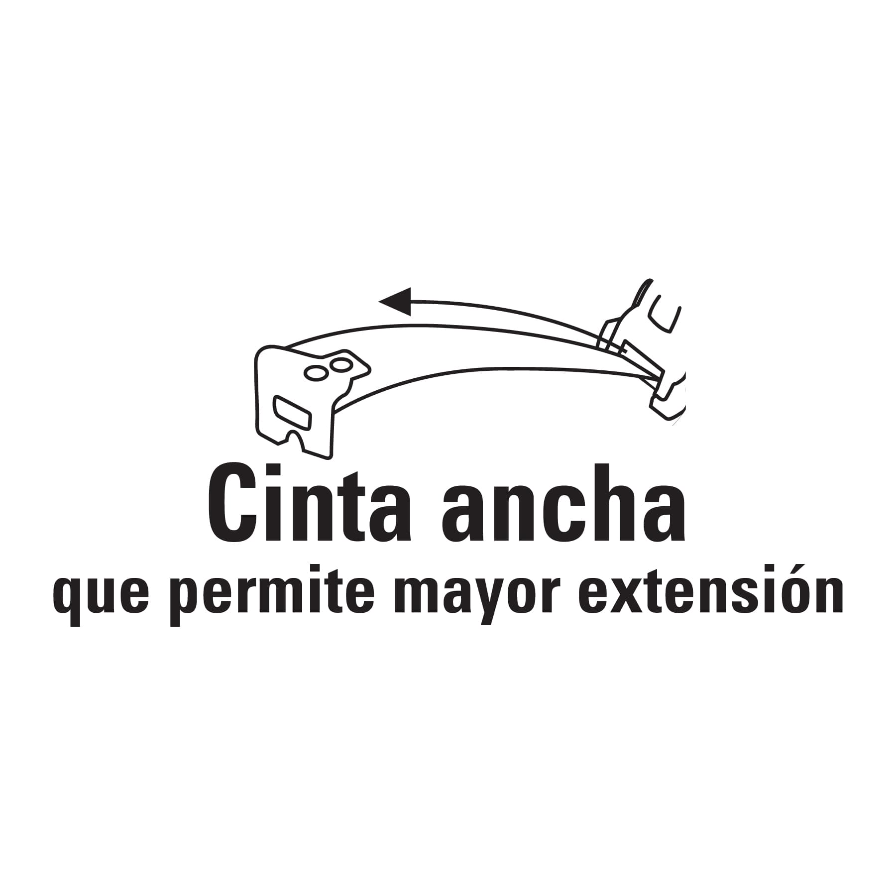 Flexómetro rojo 5.5 m cinta 25 mm, en tarjeta, Pretul