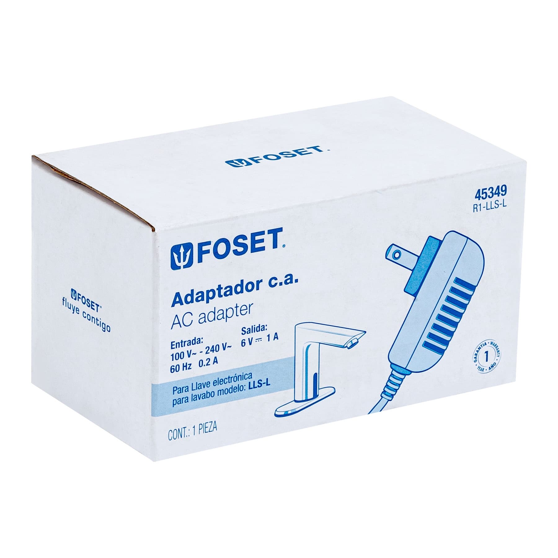 Adaptador de corriente alterna para llave de sensor LLS-L