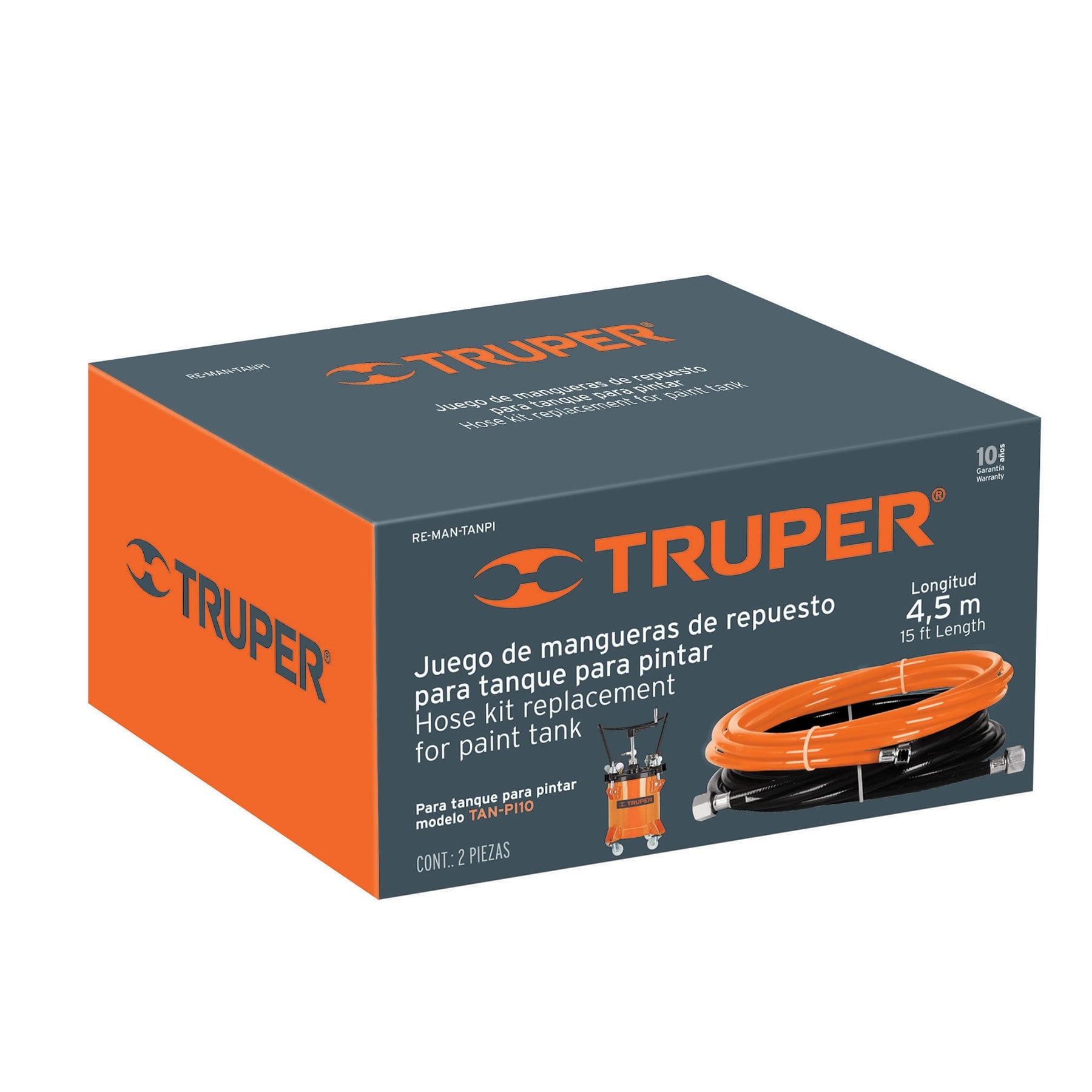 Repuesto de mangueras para TANPI-10, Truper