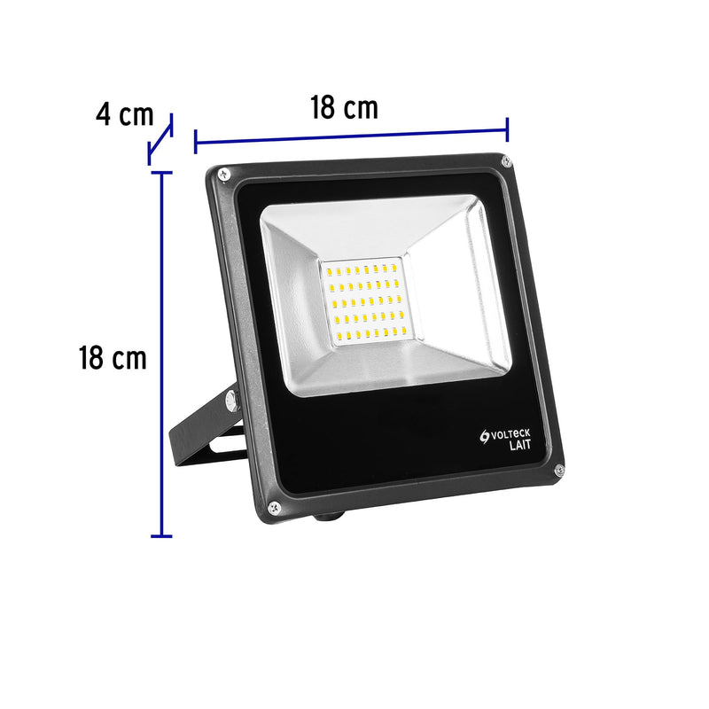 Reflector delgado de LED 20 W luz de día,  Volteck