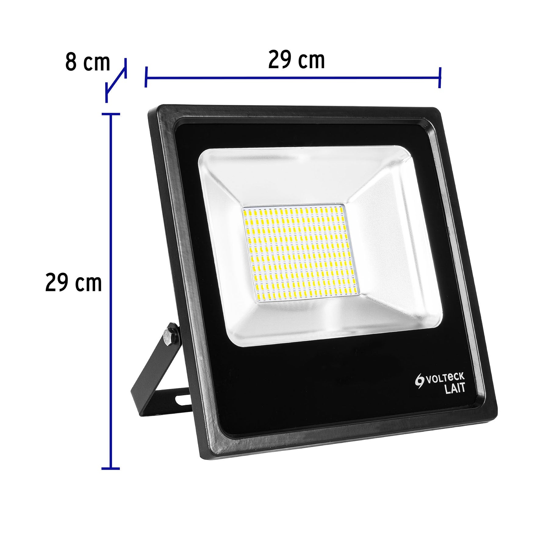 Reflector delgado de LED 100 W luz de día, Volteck