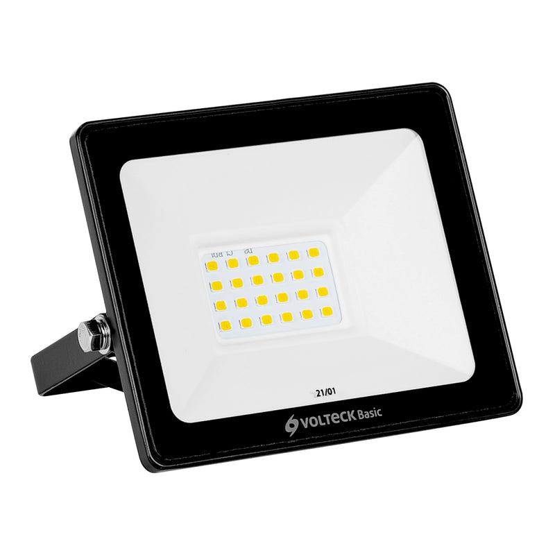 Reflector ultra delgado LED 20 W luz de día,  Volteck Basic