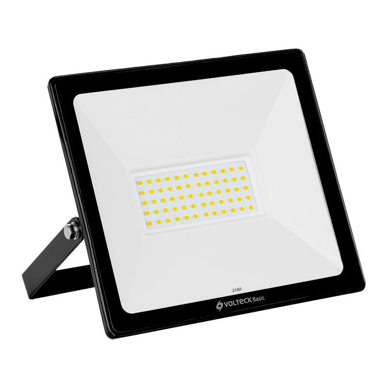 Reflector ultra delgado LED 50 W luz de día,  Volteck Basic