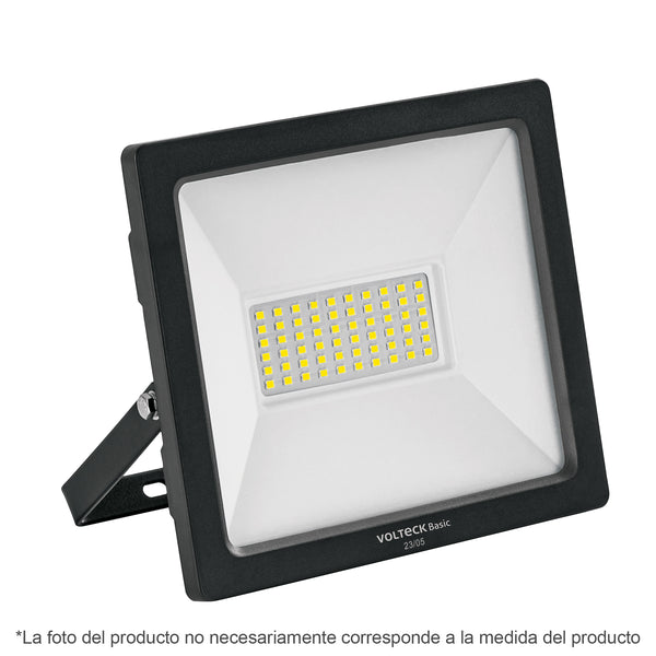 Reflector ultra delgado LED 300 W luz de día, Volteck Basic