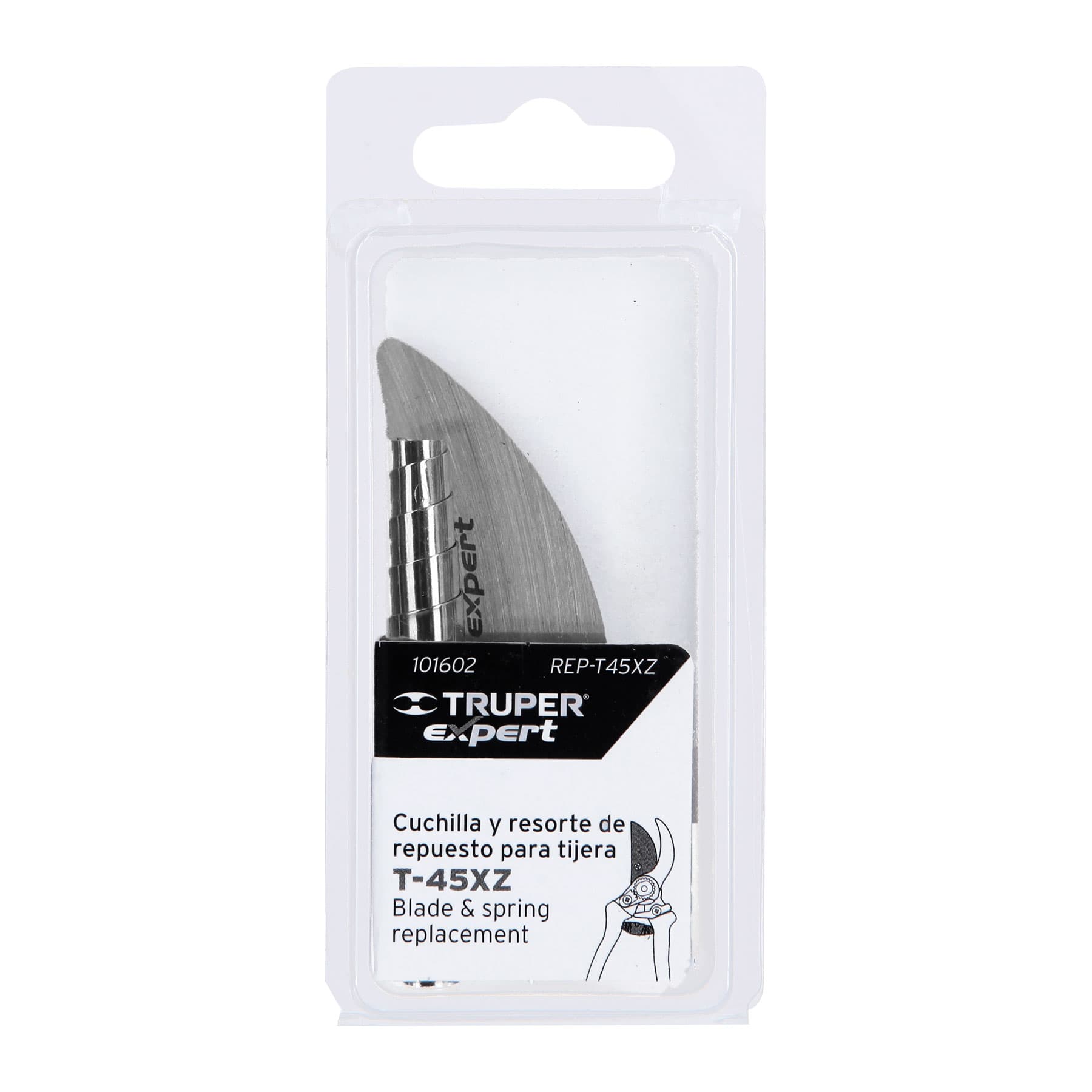 Cuchilla y resorte de repuesto para T-45XZ, Truper