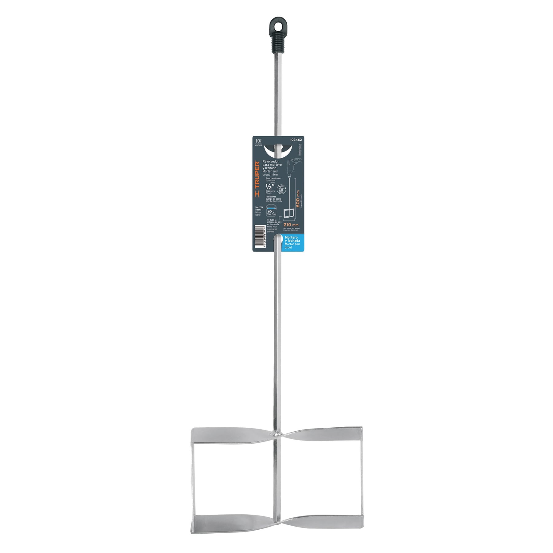 Revolvedor para mortero, 210mm de diámetro, Truper