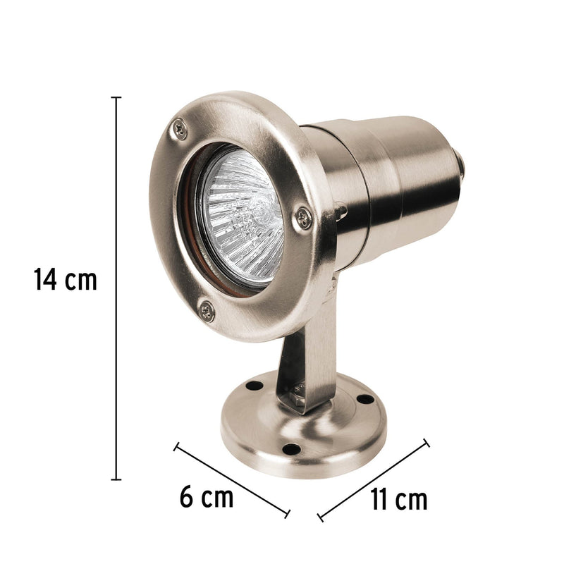Sobrepuesto exterior,  cilíndrico,  spot,  1xMR16GU5.3,  Volteck