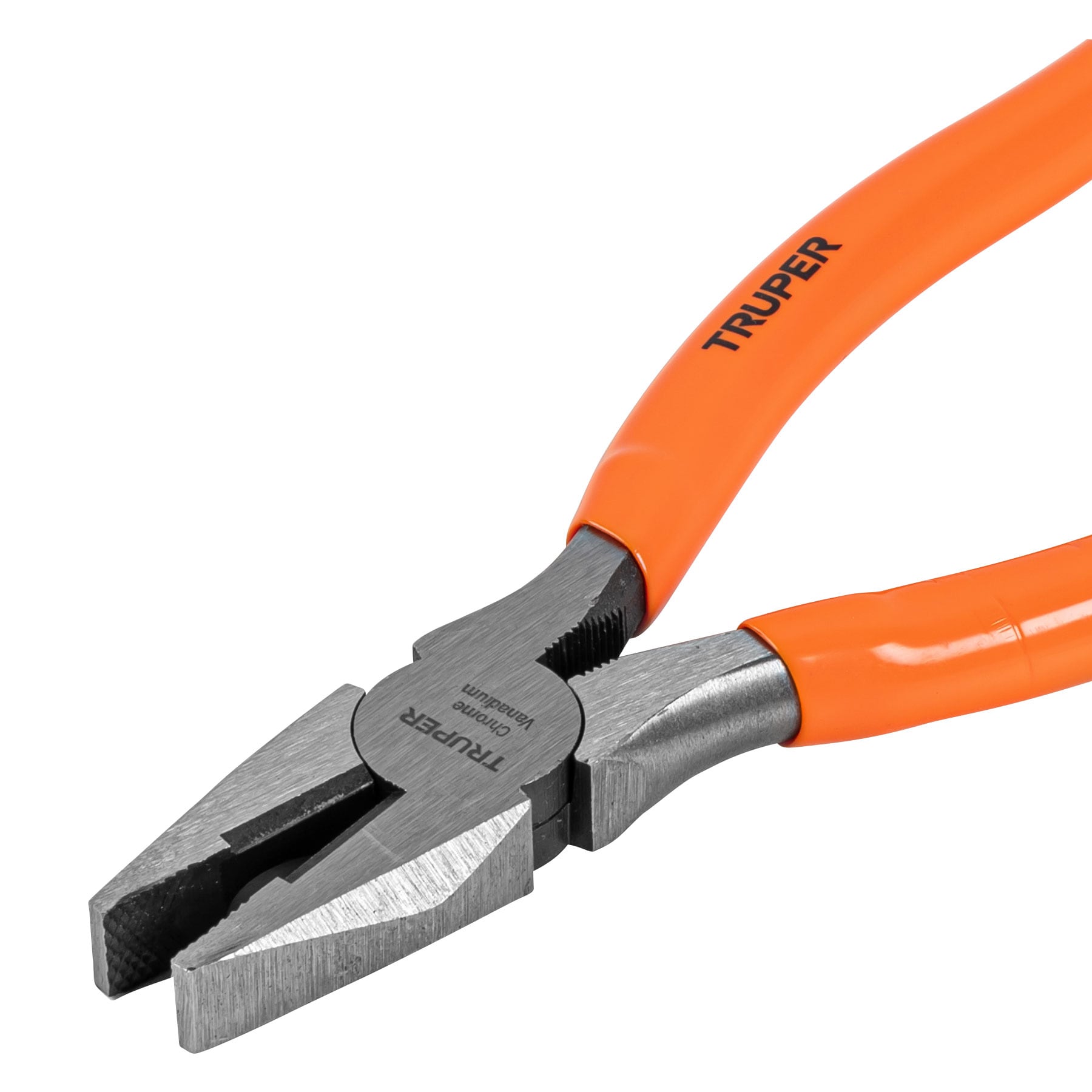 Pinza para electricista 6" mango de PVC, Truper