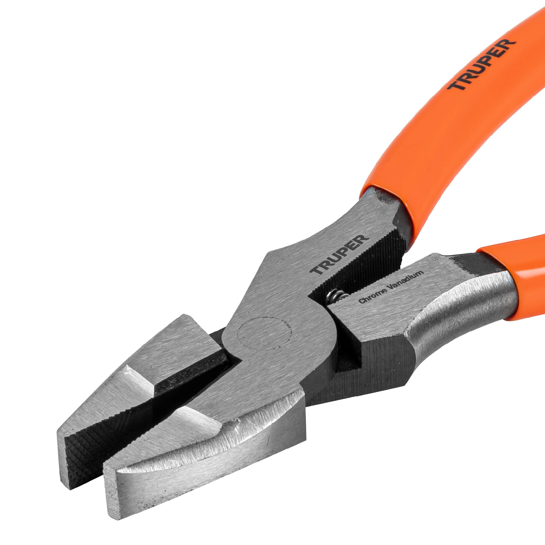 Pinza para electricista 9" alta palanca mango PVC, Truper