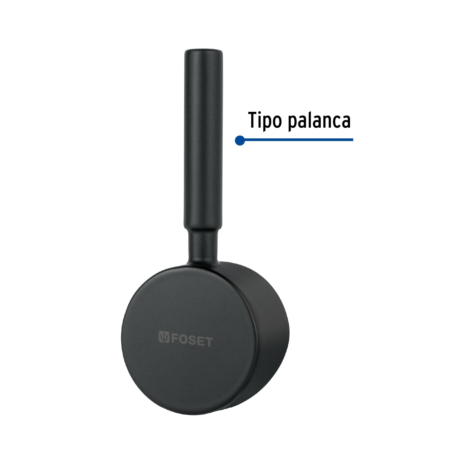 Maneral repuesto para monomando, negro, Foset
