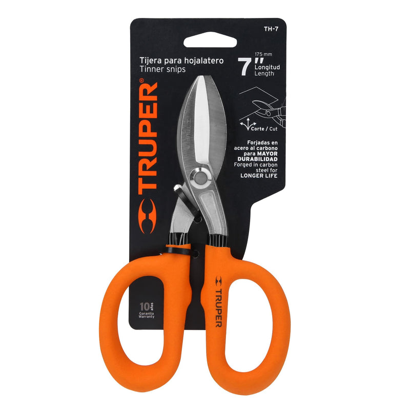 Tijera para hojalatero 7",  Truper