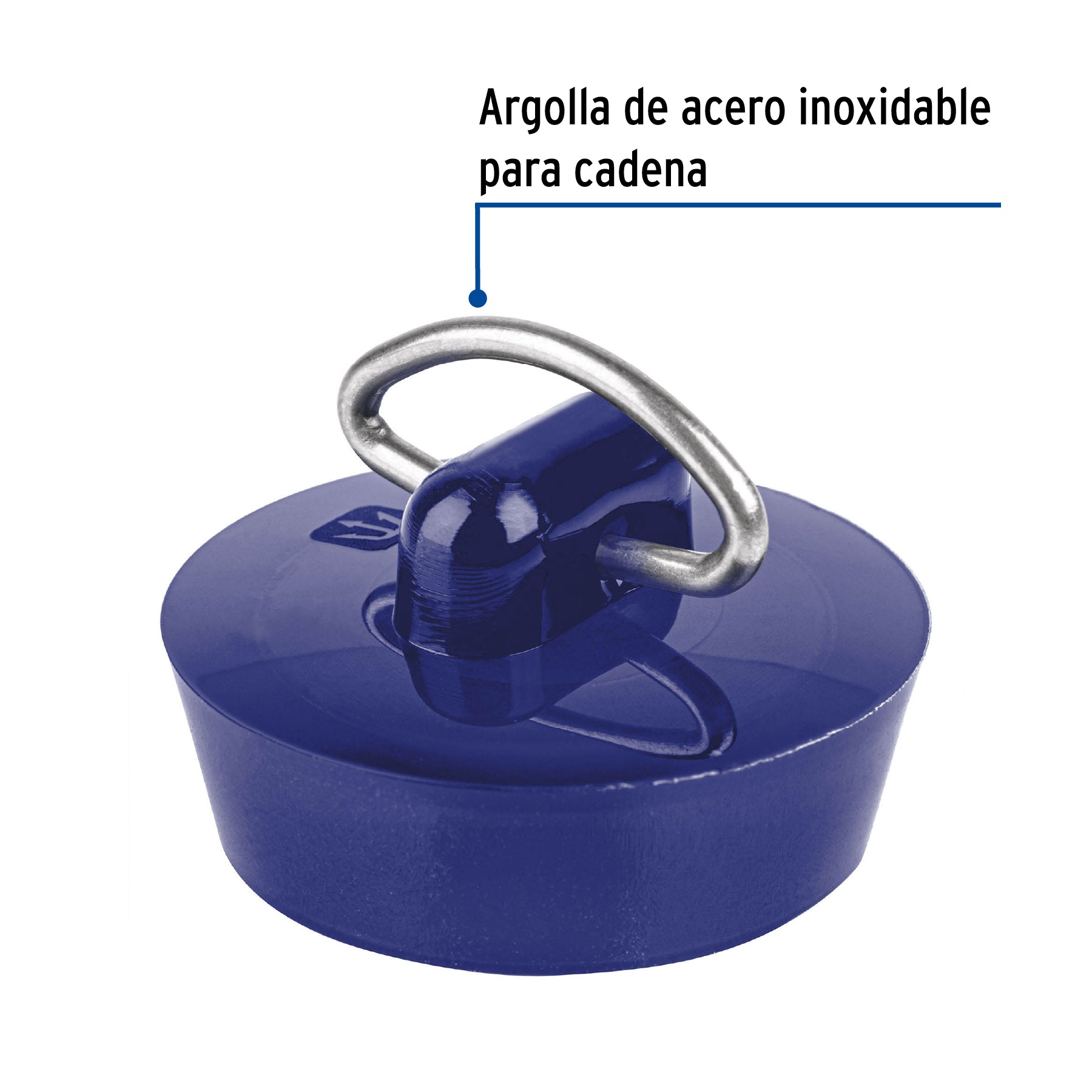 Tapón de PVC para lavabo, 26 a 35 mm, Foset