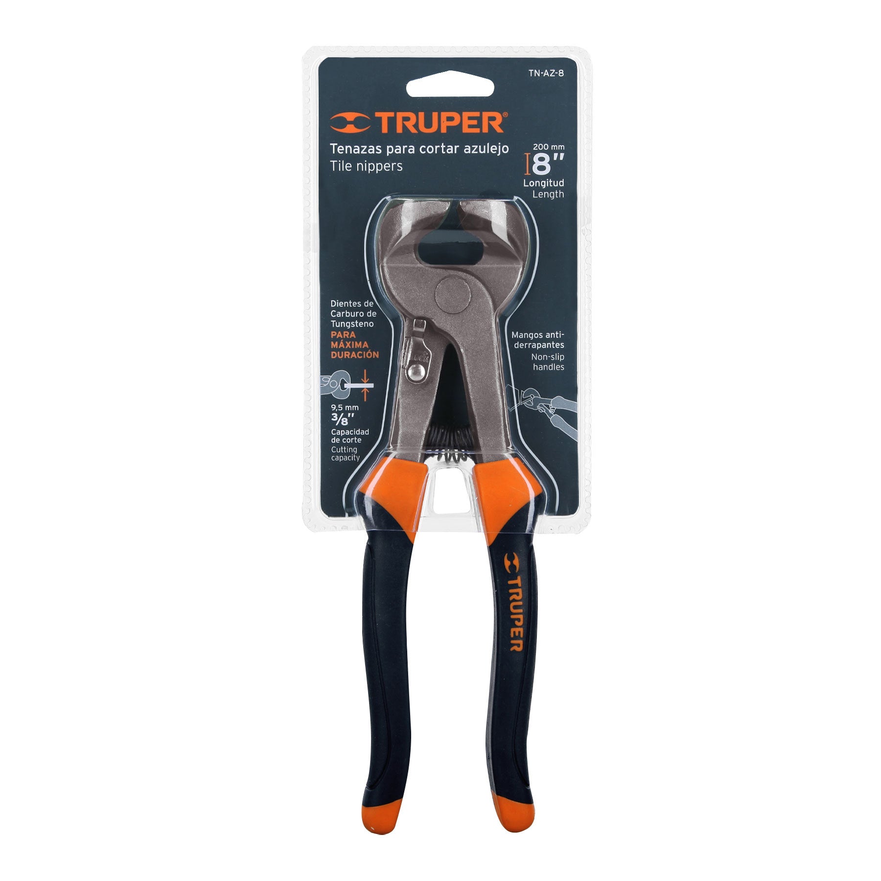 Tenaza 8" para azulejo, Truper