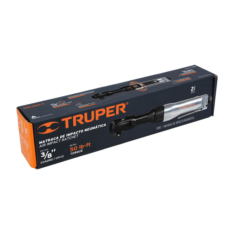 Matraca neumática 3/8",  Truper