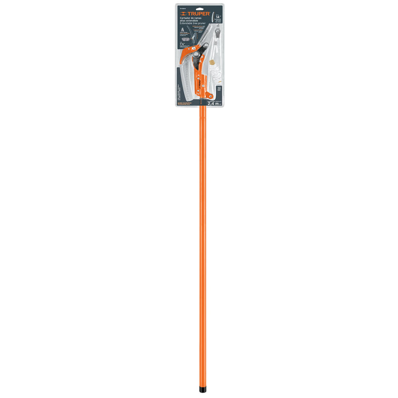 Cortador de ramas altas mango telescópico†2.4 m aluminio