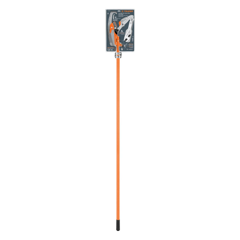 Cortador de ramas altas mango telescópico†3.6 m fibra vidrio