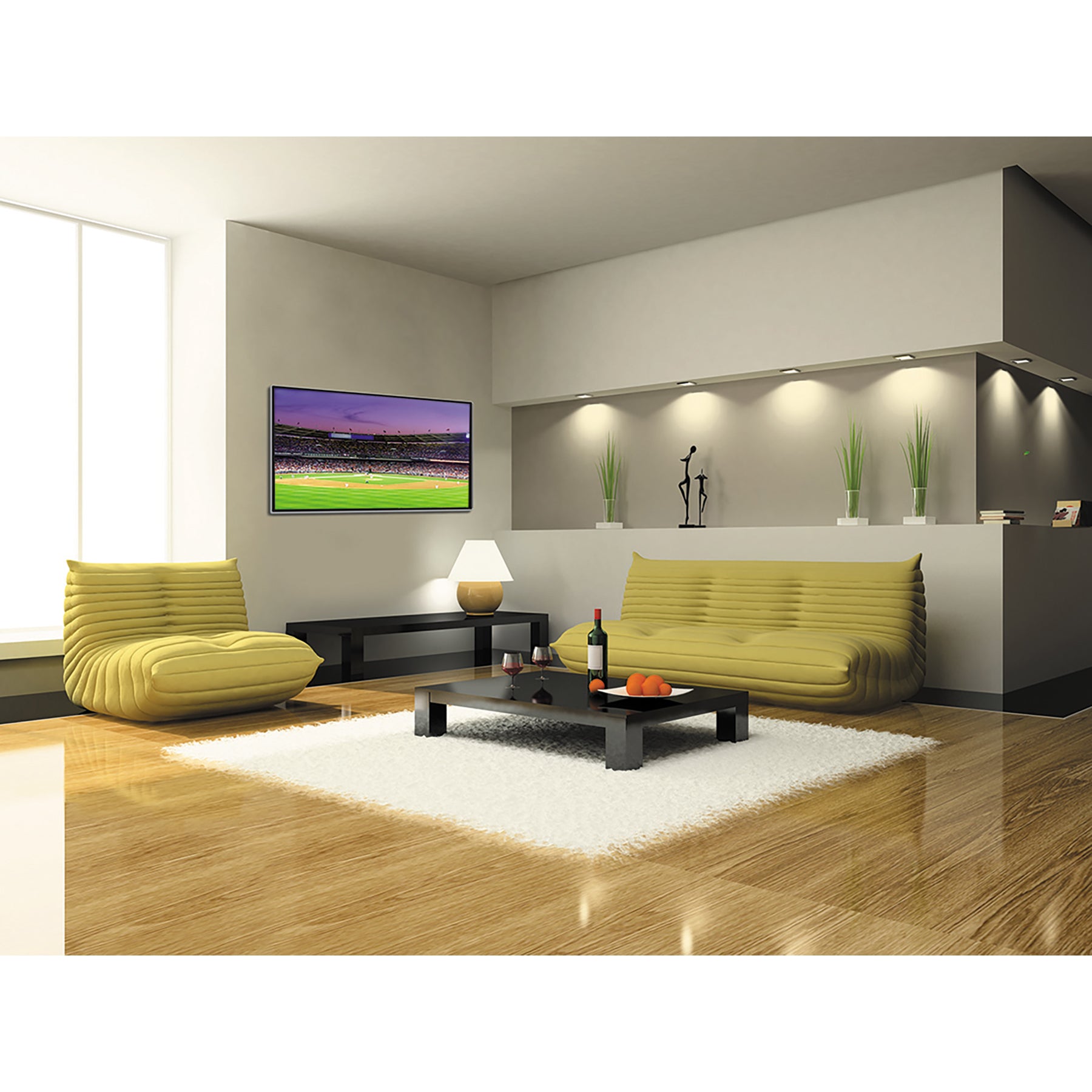 Soporte para pantallas de 26" a 65" con movimiento angular