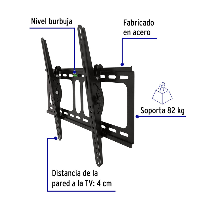 Soporte para pantallas de 26" a 65" con movimiento angular