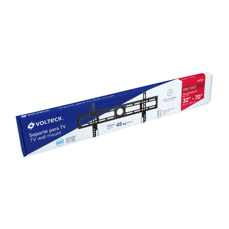 Soporte para pantallas de 32" a 70",  fijo,  Volteck
