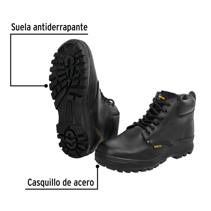 Zapato industrial negro