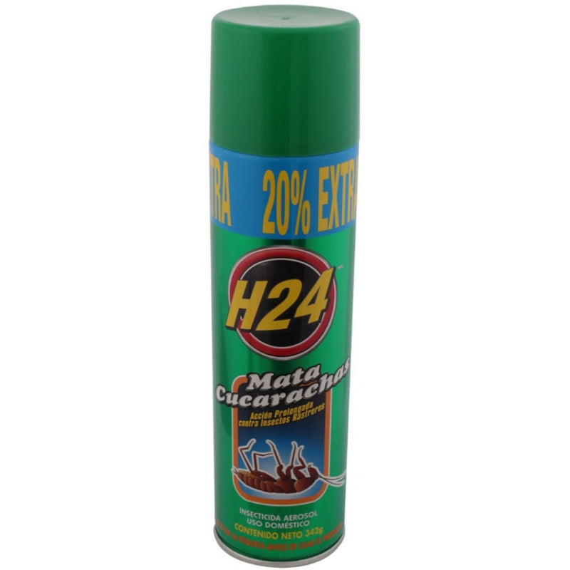 Insecticida en aerosol H24 mata cucarachas, 342g