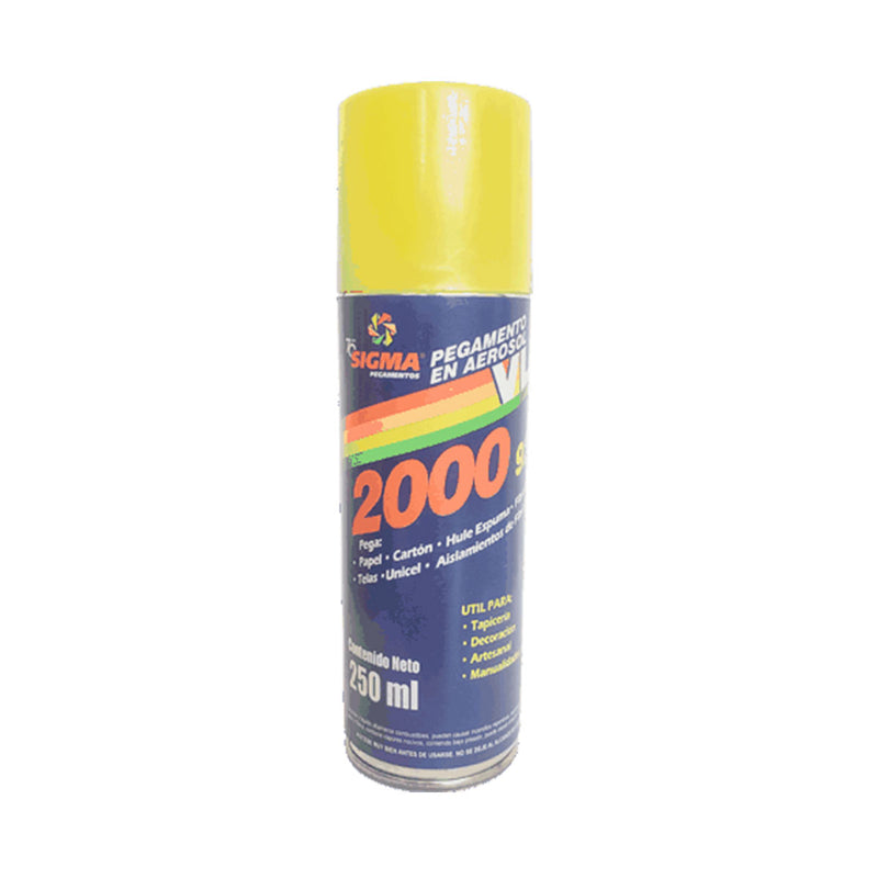 Pegamento amarillo en aerosol Sigma VL2000 920, 250 ml
