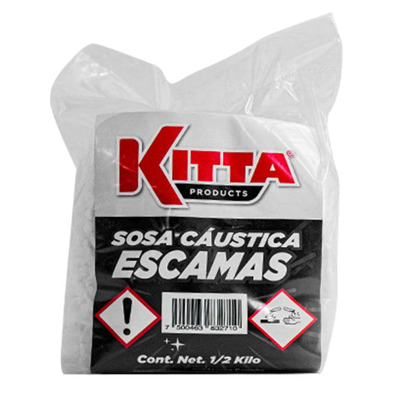 Sosa caustica escama Kitta, 500g